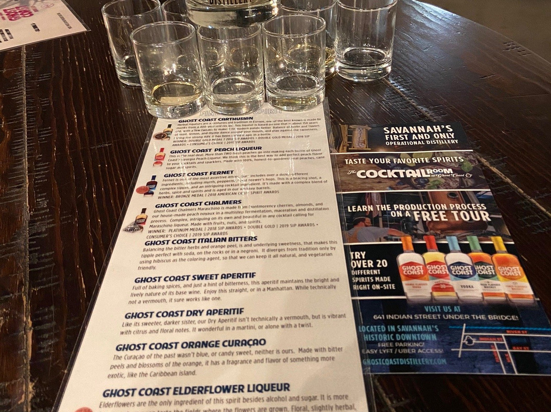 Ghost Coast Distillery-萨凡纳必去景点