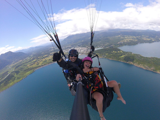 Parapente Pucon-普孔必去景点