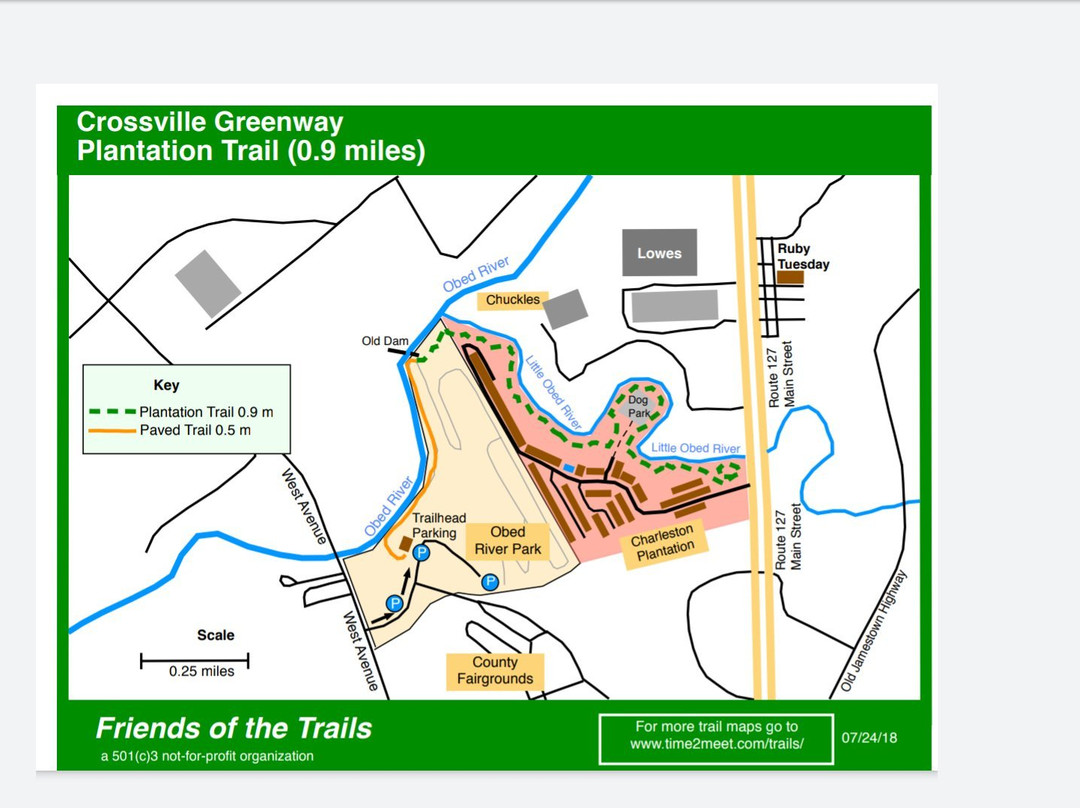 Cumberland Trail-Crossville必去景点