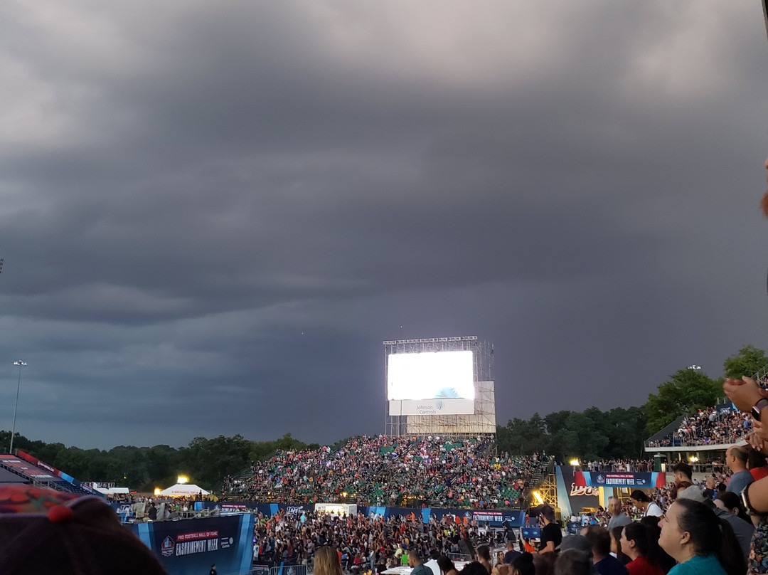 Tom Benson Hall of Fame Stadium-坎顿必去景点