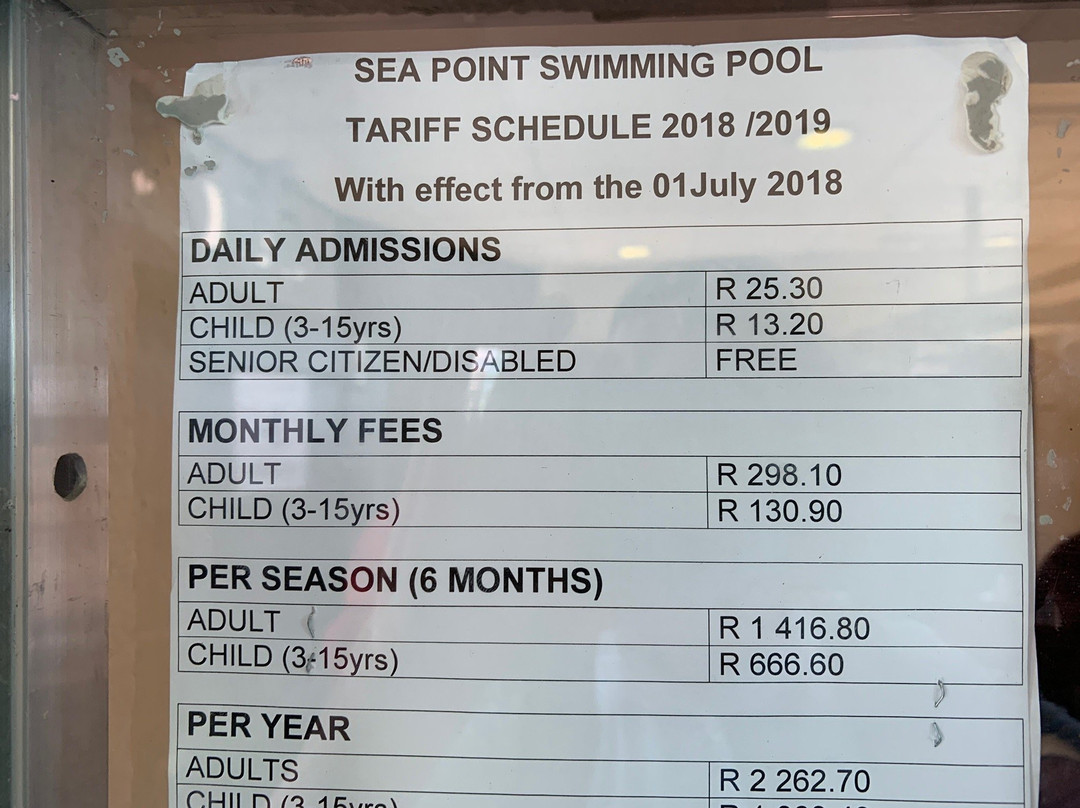Sea Point Swimming Pool-开普敦中心区必去景点