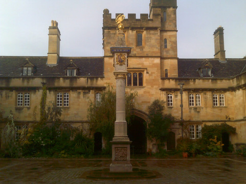Corpus Christi College-牛津必去景点