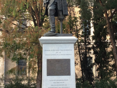 Monumento a Don Blas de Lezo y Olavarrieta-马德里必去景点
