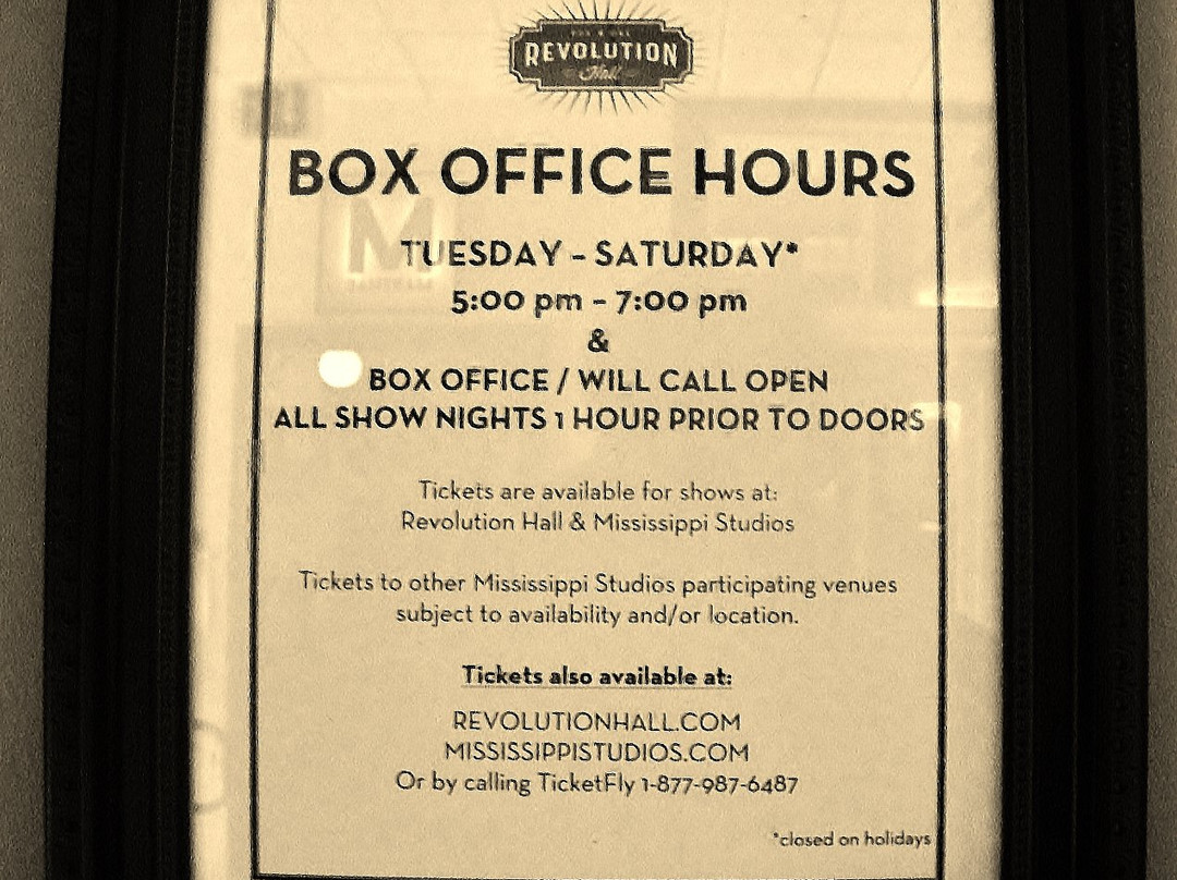 Revolution Hall-波特兰必去景点