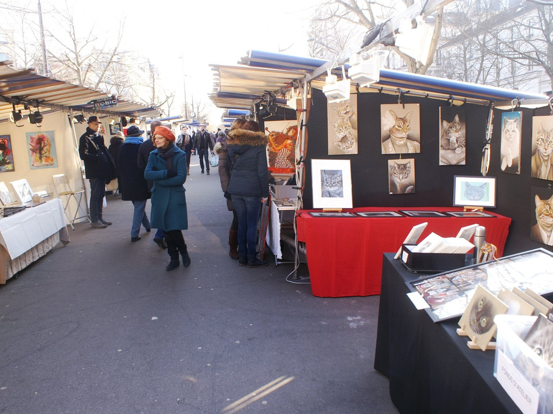 Le Marche De La Creation De Paris Montparnasse-巴黎必去景点