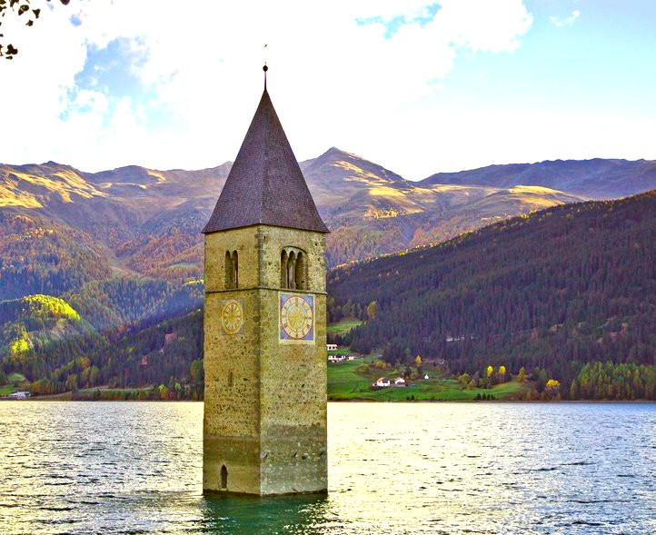 Il Campanile Sommerso-Curon Venosta必去景点
