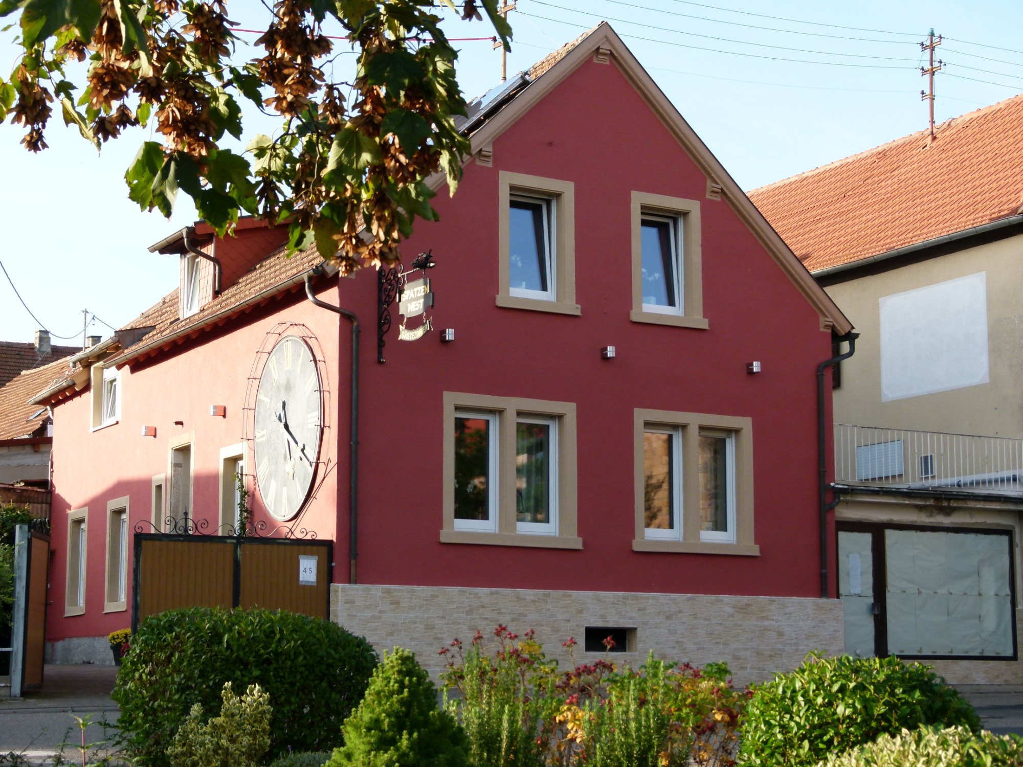 Gästehaus Spatzennest-浴室