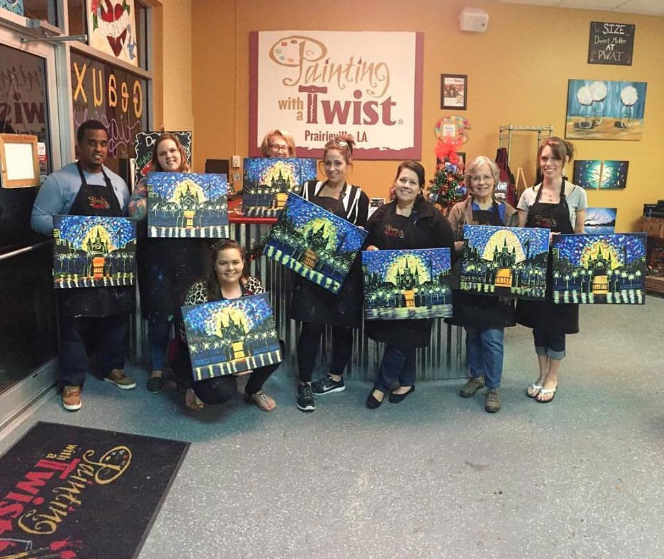 Painting with a Twist-Prairieville必去景点