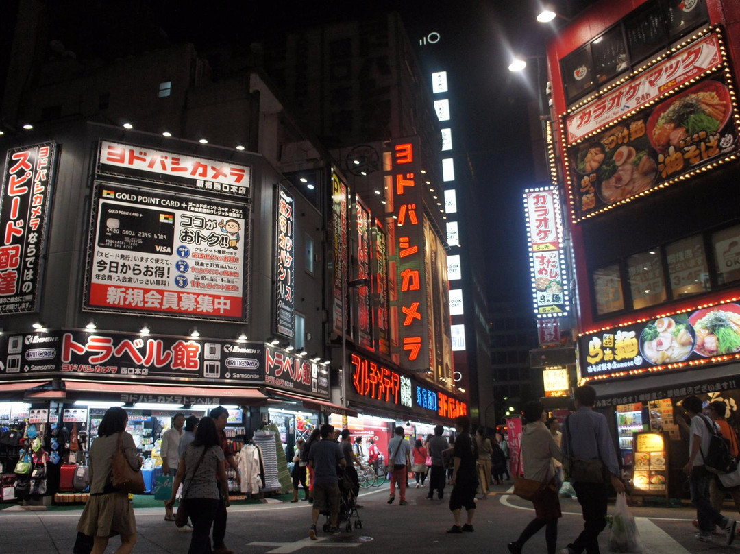 新宿西口照相机街-Nishishinjuku必去景点
