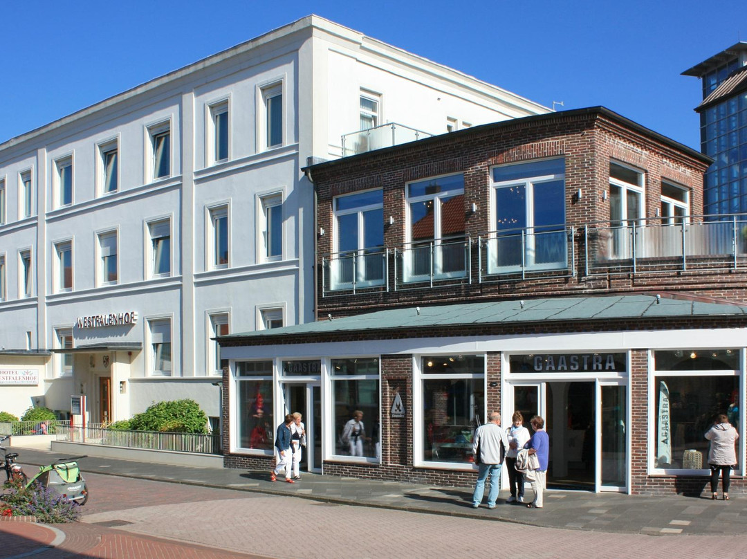 Juist酒店住宿-Hotel Westfalenhof