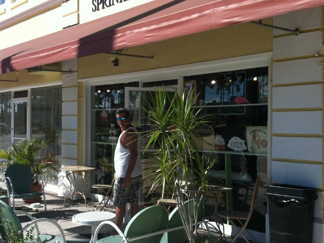 Sprinkles Ice Cream and Sandwich