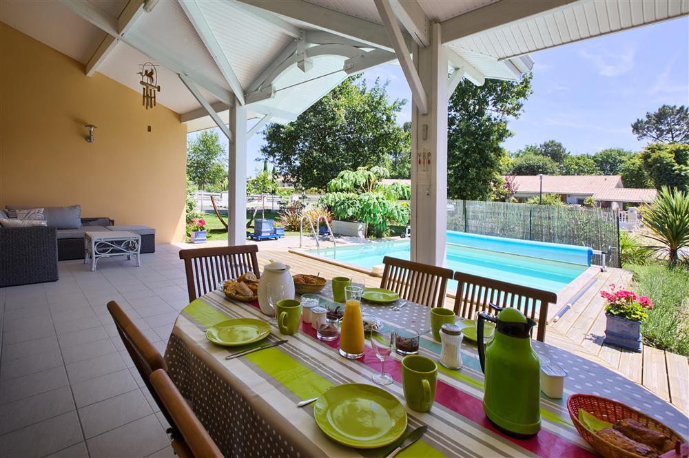 L'Escale d'Ares-泳池