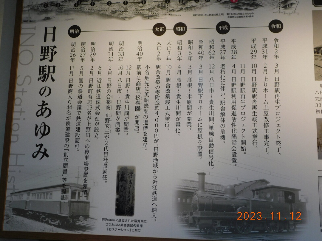 Hinoeki Tetsudo Museum-日野町必去景点