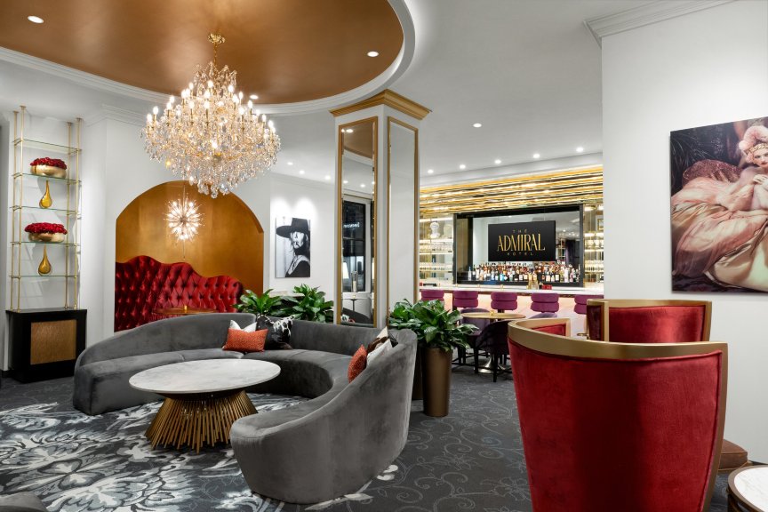 希尔顿古玩精选莫比尔上将酒店(The Admiral, a Wyndham Hotel)-浴室