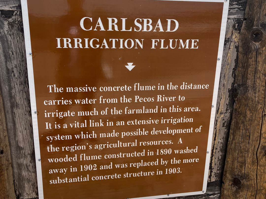 Pecos River Flume-卡尔斯巴德必去景点