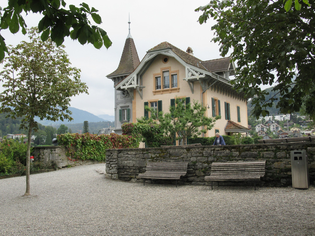 Haus Le Roselier Und Rosengarten-施皮茨必去景点