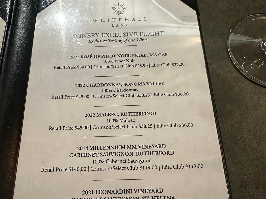 Whitehall Lane Winery-圣海伦娜必去景点