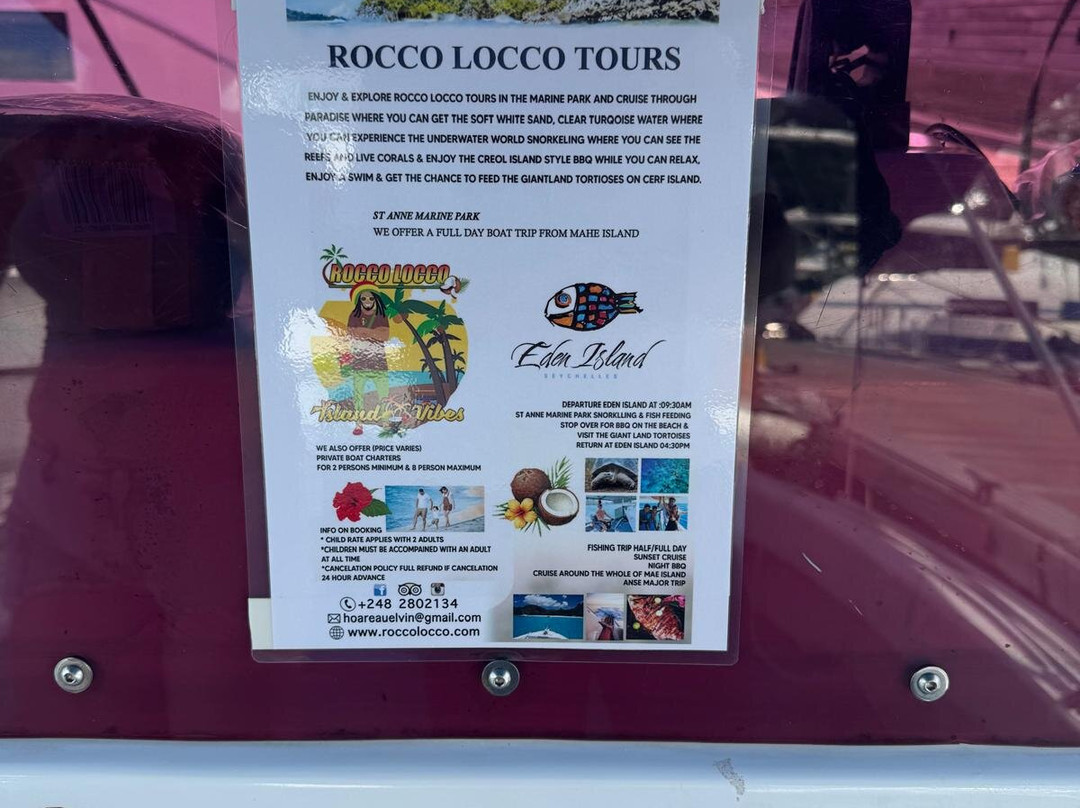 Rocco Locco Boat Charter & Tour-伊甸岛必去景点