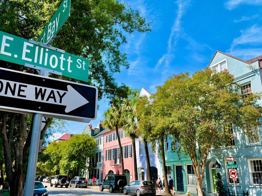 Rainbow Row-查尔斯顿必去景点