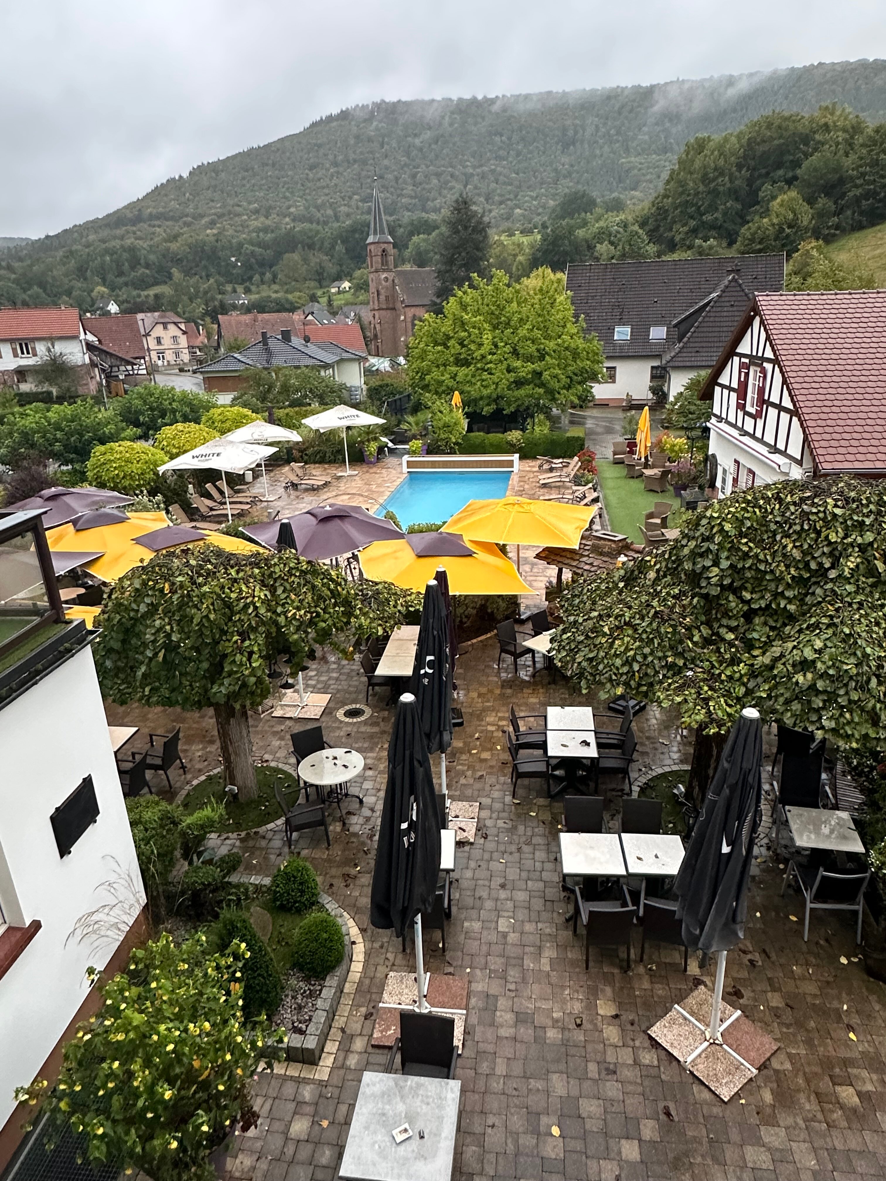 Hotel Restaurant au Cheval Blanc-浴室