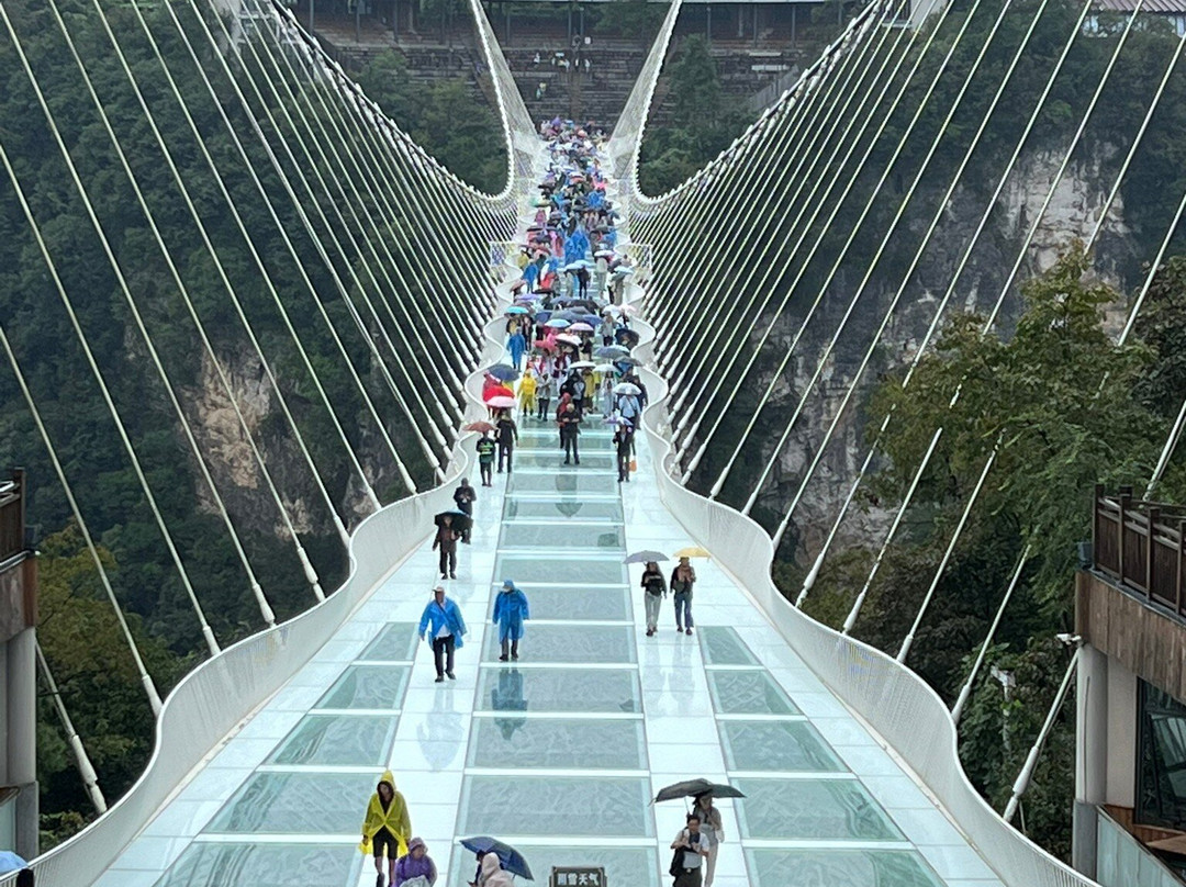 张家界玻璃桥-张家界市必去景点