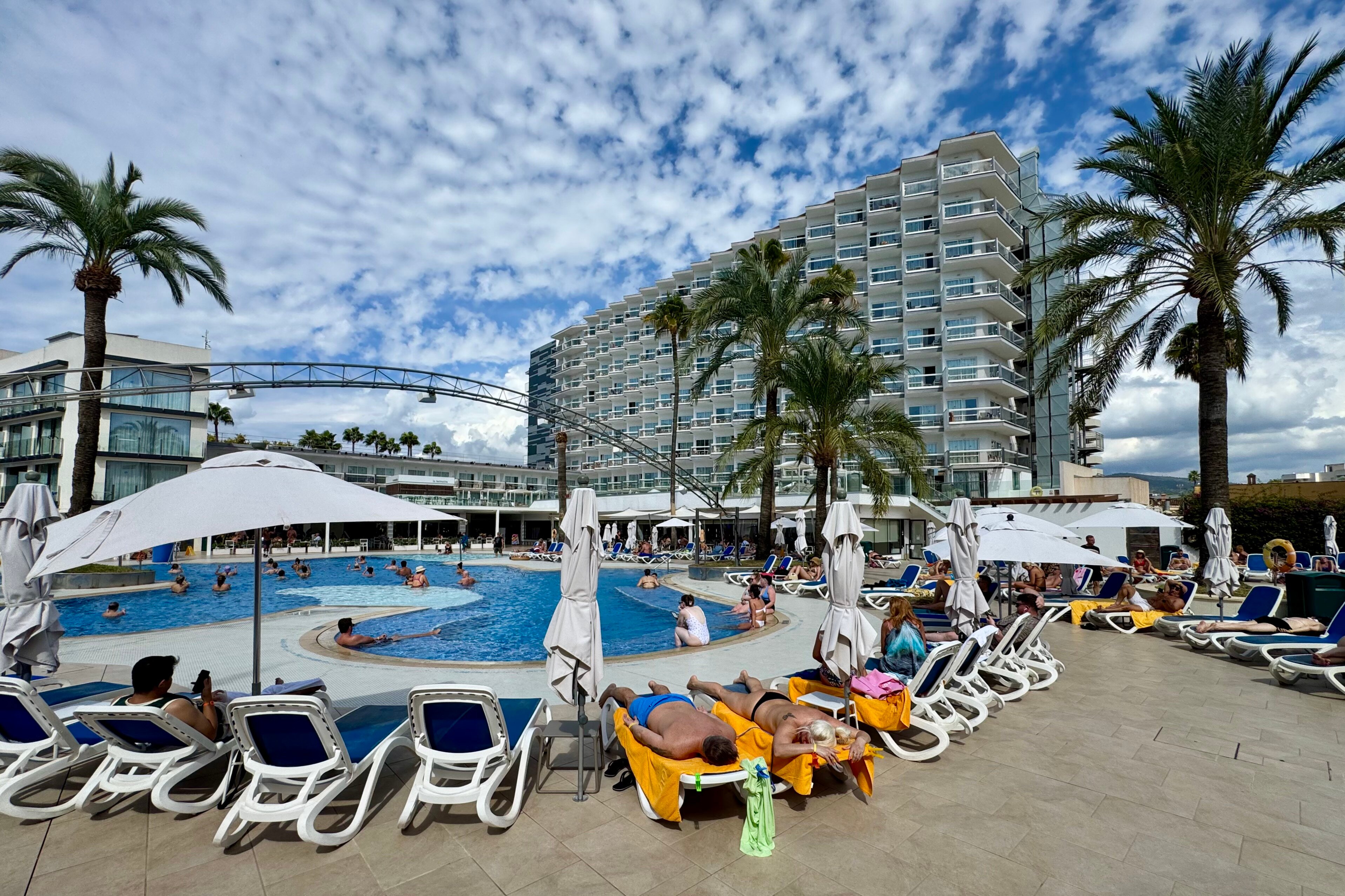 Hotel Samos-泳池