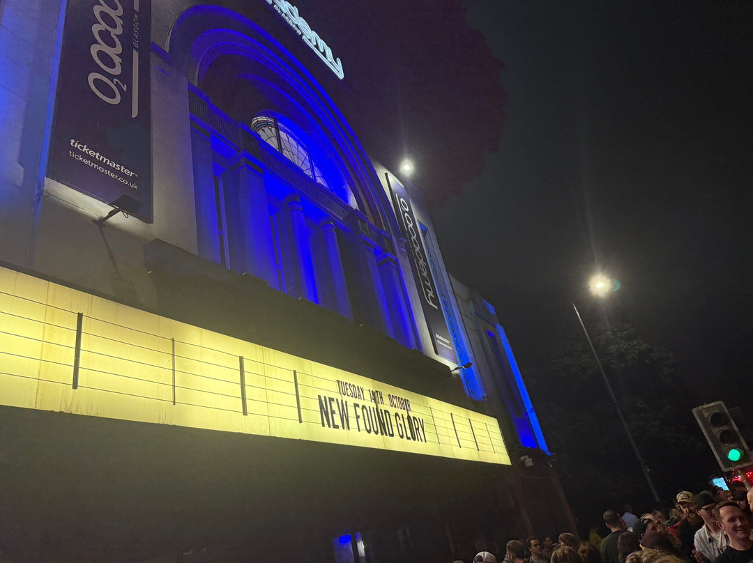 O2 Academy-格拉斯哥必去景点