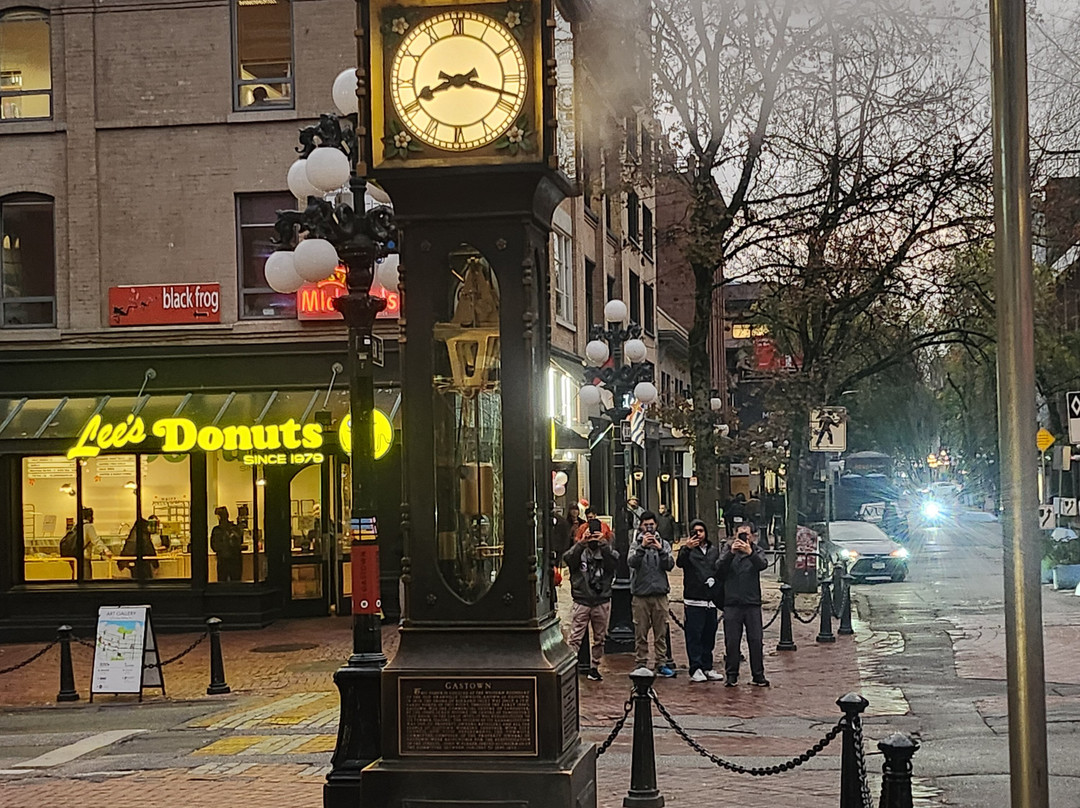 蒸汽钟-温哥华必去景点