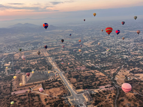 Al Sol Globos-San Martin de las Piramides必去景点