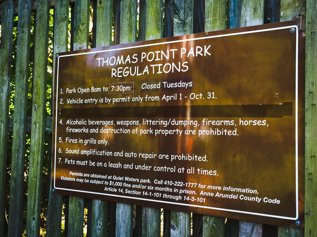 Thomas Point Park-安纳波利斯必去景点
