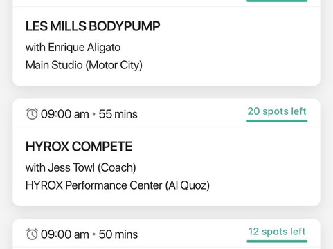 GymNation Motor City-迪拜必去景点