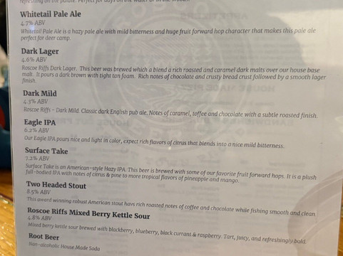 Roscoe Beer Company-Roscoe必去景点