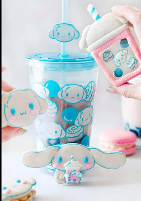 Sanrio sushi and boba 🧋