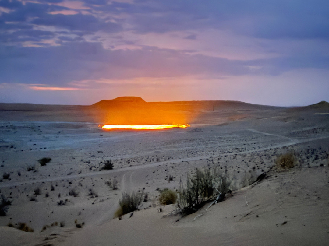 Darvaza Gas Crater-Darvaza必去景点