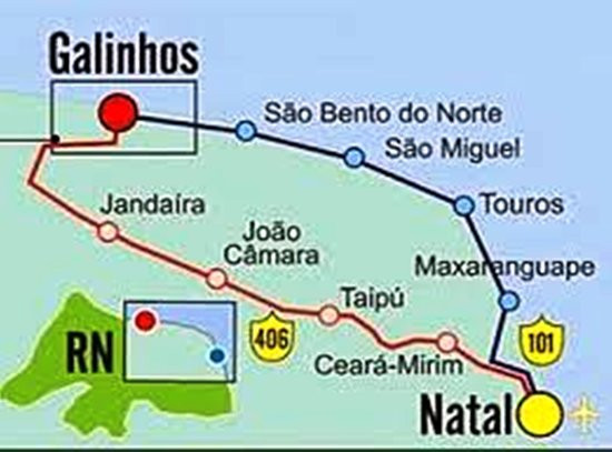 Pousada Galinhos主图