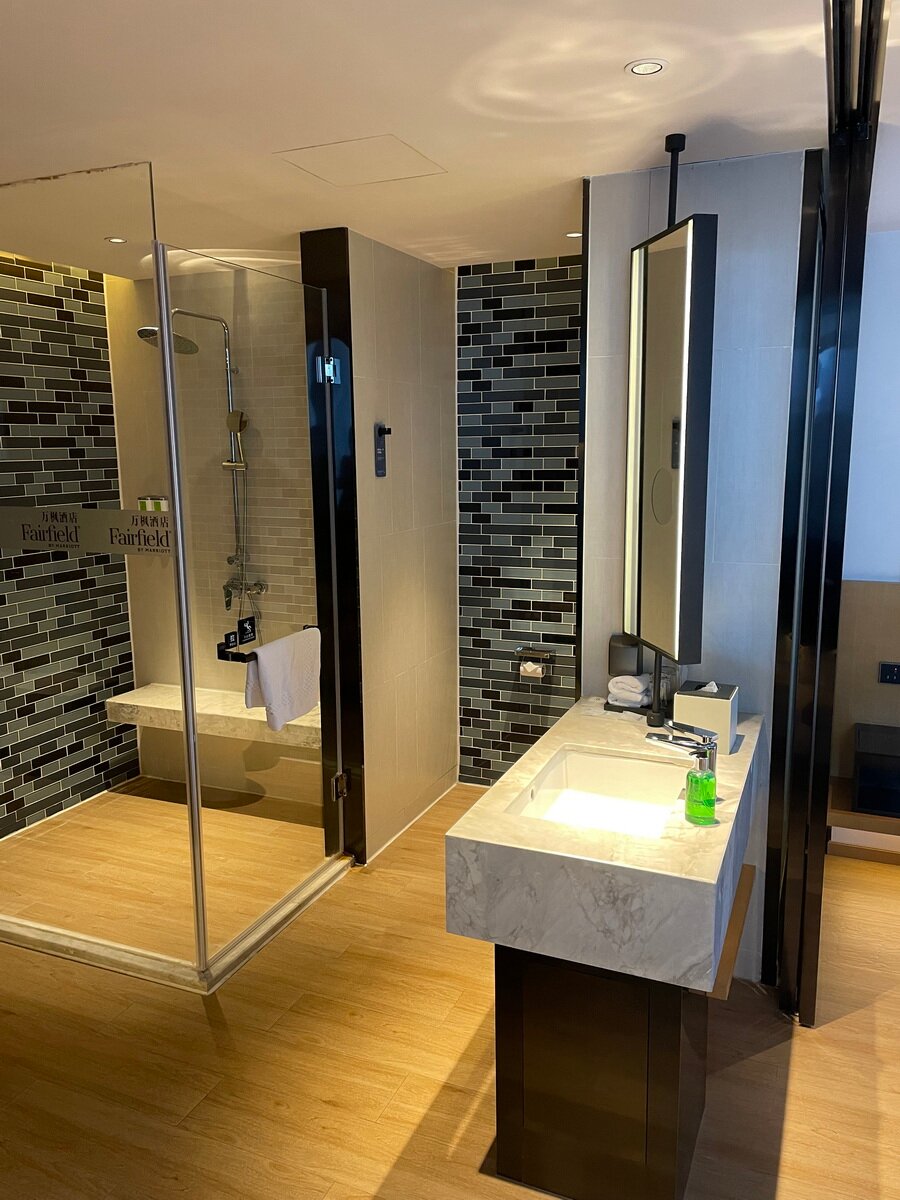 西宁城北万枫酒店-浴室