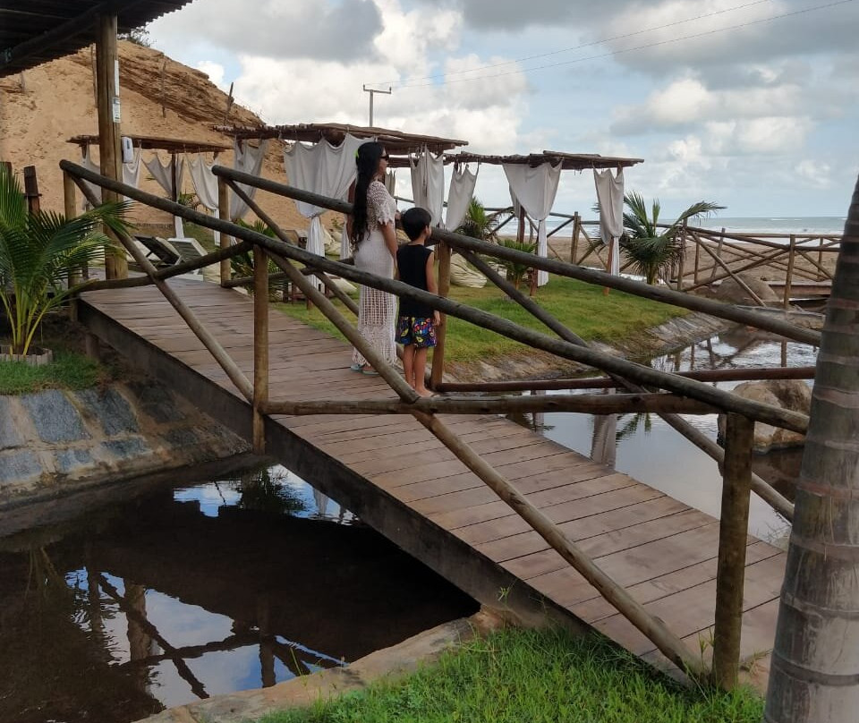 Palm Beach Chalés, Restô e KiteSurf主图