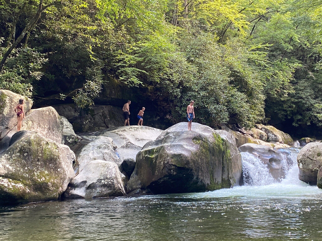 Midnight Hole Falls-大雾山国家公园必去景点
