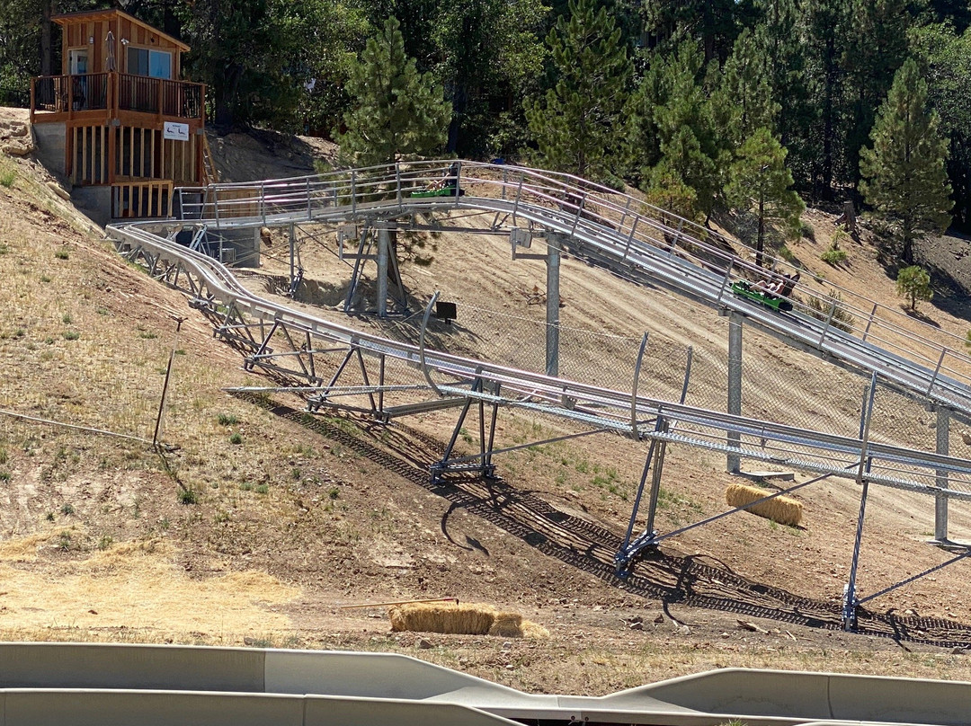 Alpine Slide at Magic Mountain-大熊湖必去景点