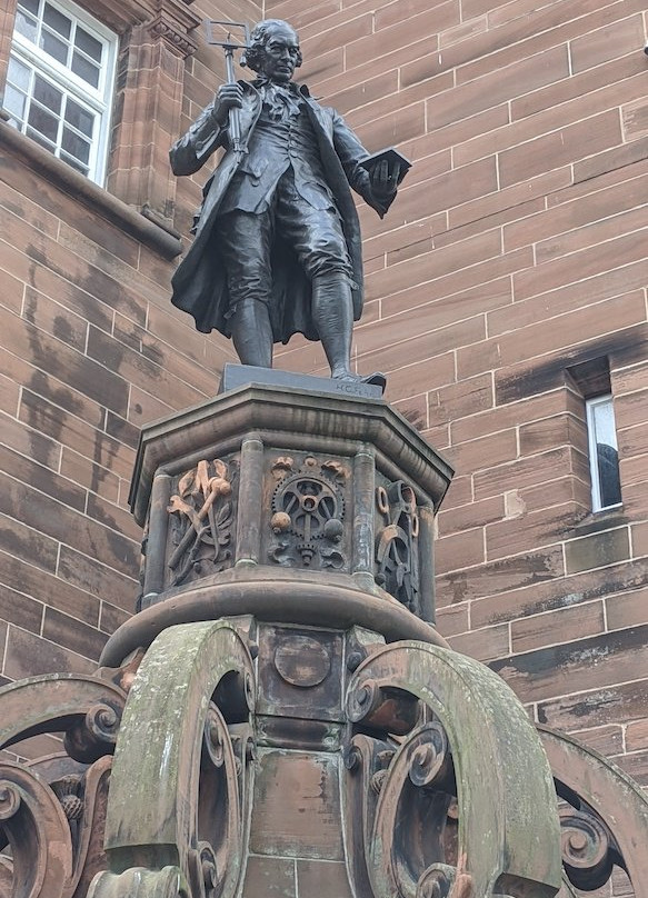 James Watt Statue-Greenock必去景点