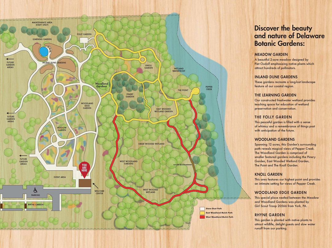 Frankford旅游景点-Delaware Botanic Gardens