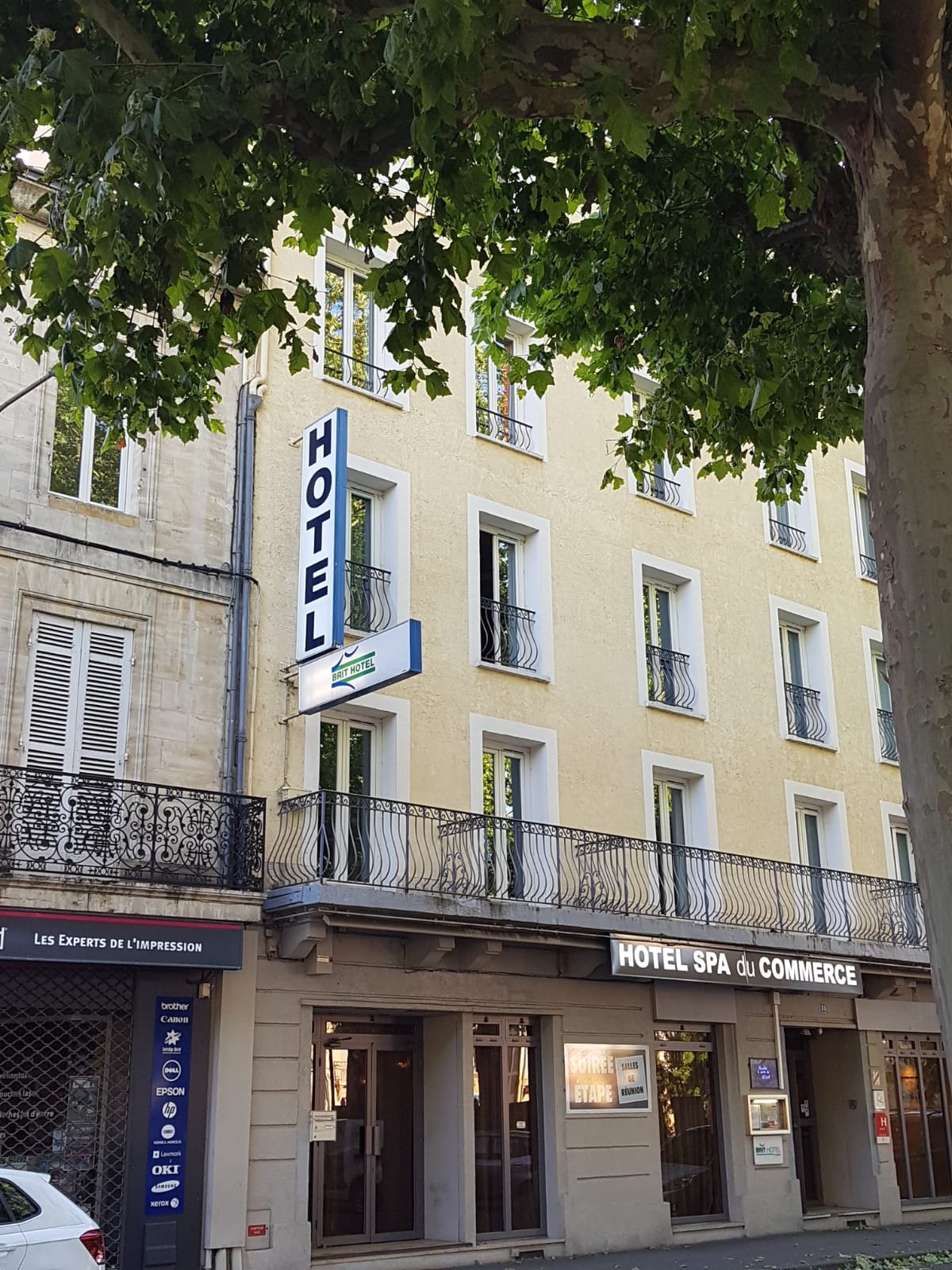 Hotel Spa du Commerce-浴室