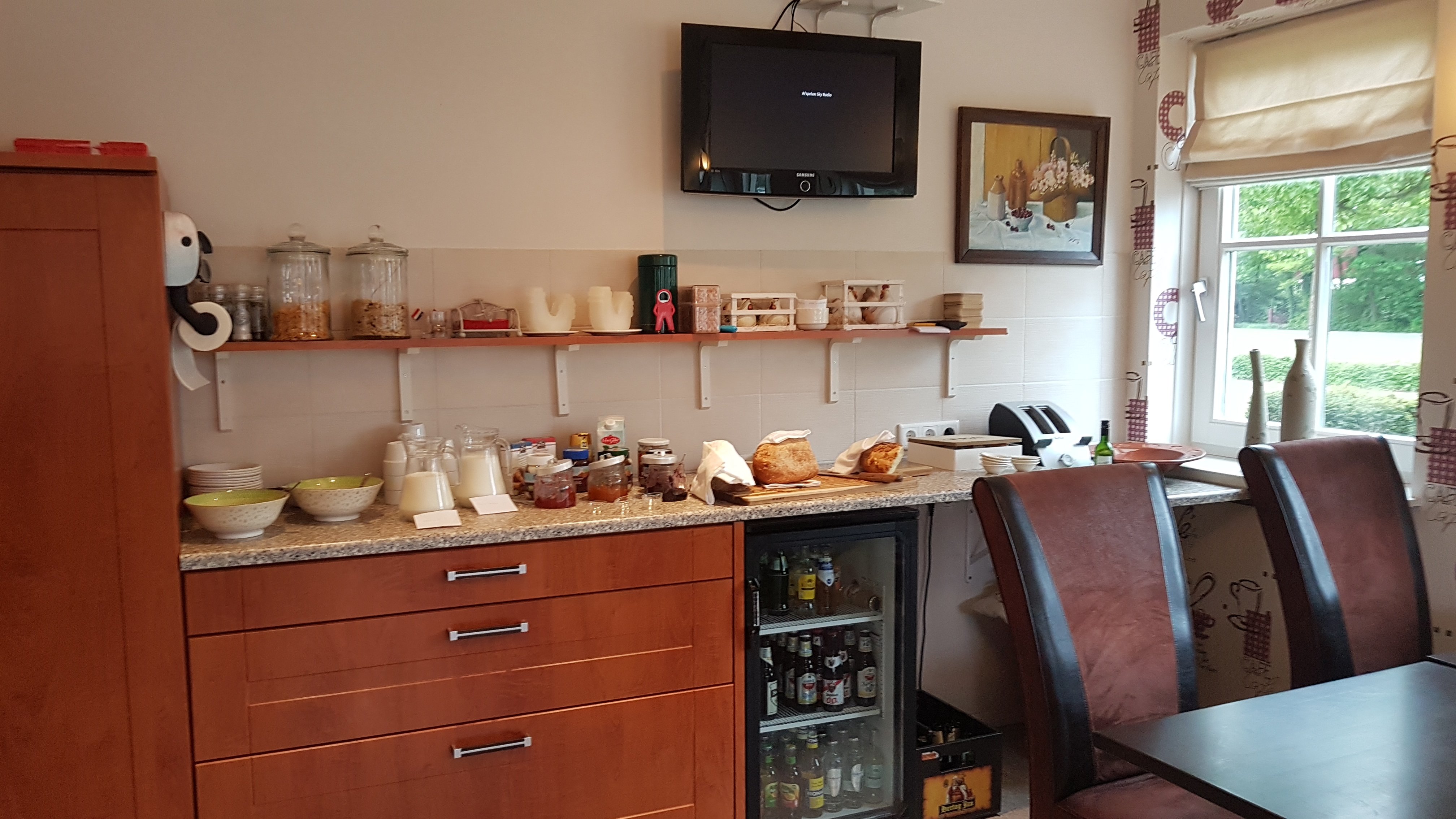 Bed and Breakfast (Strand)hoeve-餐饮