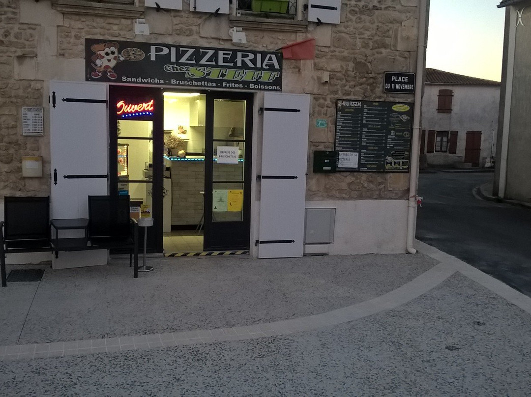 Saint Nazaire sur Charente餐馆和美食-Pizzeria Chez Steff