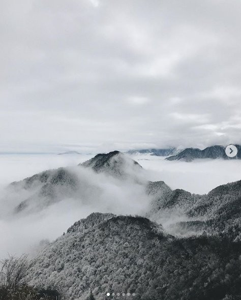 西岭雪山风景区景点图片