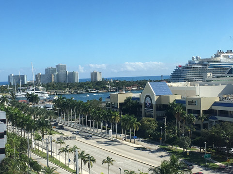 劳德代尔堡游轮港口万丽酒店主图