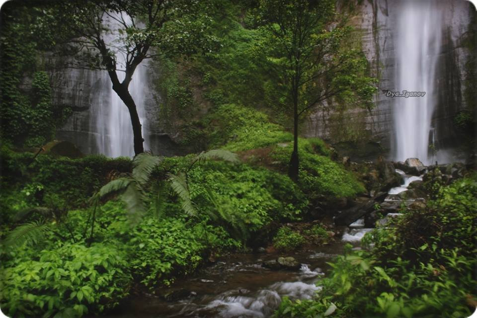 Tancak Kembar Waterfall-本托沃索必去景点