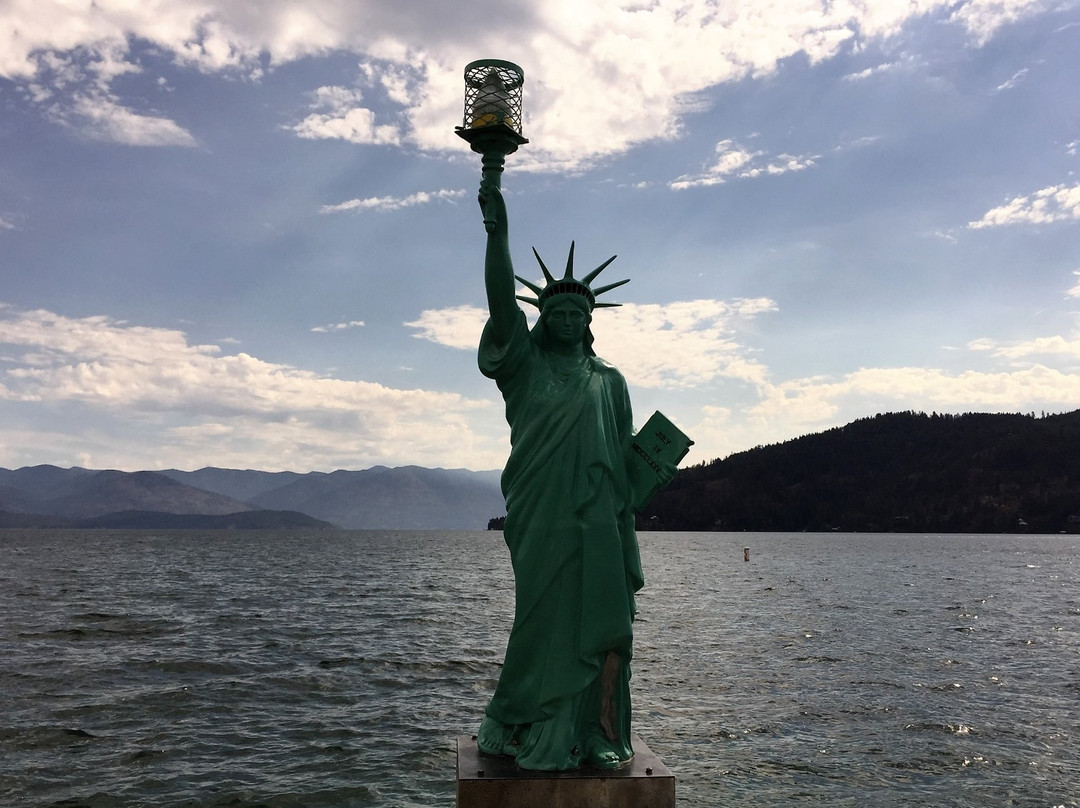 Sandpoint City Beach-桑德波因特必去景点