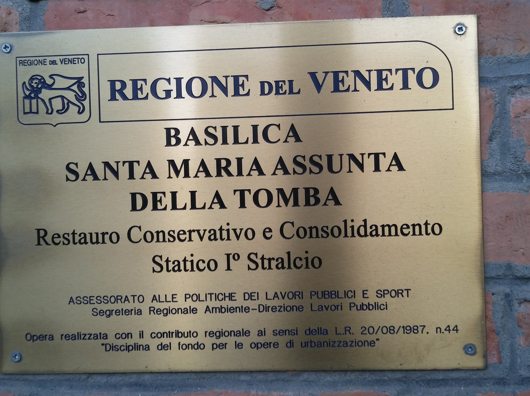 Chiesa di Santa Maria Assunta detta della Tomba-Adria必去景点