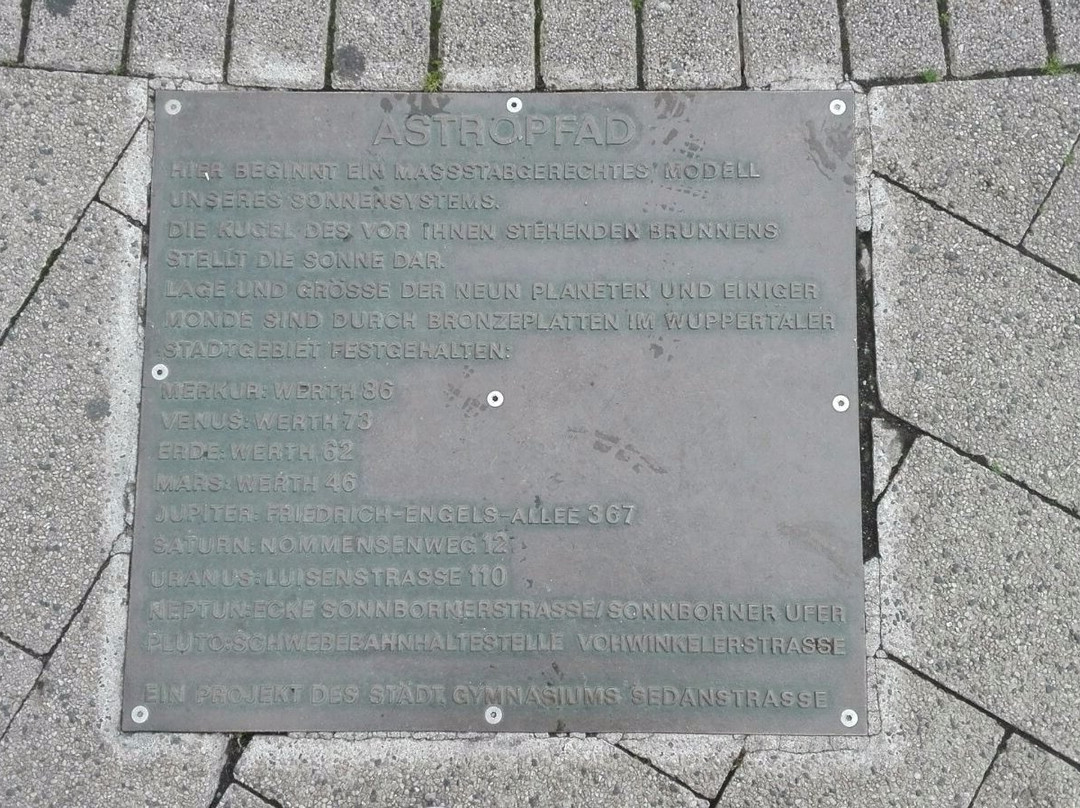 Werther Brunnen-伍珀塔尔必去景点